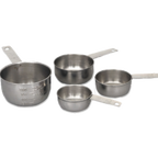 Thumbnail image #1 for Alegacy Foodservice Products 1191MC13 Stainless Steel 1/3 Cup Measuring Cup with Wire Handle Case of 12