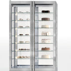 Thumbnail image #1 for Oscartek ProVino II PROVINO II DP1390 55-Inch Self-Contained Stainless Steel Deli Pastry Display Case with 2 Triple-Pane Glass Doors