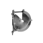 Thumbnail image #1 for Alfa International VS-99D Commercial Food Processor Hopper Door, Polished Aluminum, for Hobart Pusher Plate