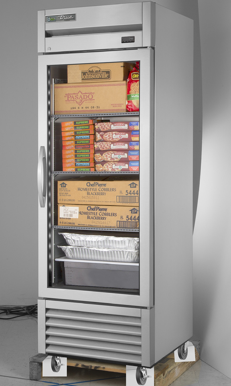Product image #5 for True One-Section Reach-In Freezer with Framed Glass Door, -10°F, 23 Cu. Ft.