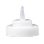 Thumbnail image #1 for TableCraft Products Tip Top 63TC Cone Tip for 63mm Wide-Mouth Condiment Dispenser Bottles, Natural Polypropylene Case of 12