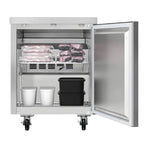 Thumbnail image #6 for Koolmore KM-UCF-1DSS Commercial One-Door Undercounter Freezer, 27-Inch, Stainless Steel, Self-Contained Bottom-Mounted Refrigeration
