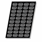 Thumbnail image #1 for Matfer Bourgeat Flexipan 336046 Mini Madeleines Mold, 56-Cavity, Non-Stick Silicone, 1/2-oz Capacity