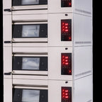 Thumbnail image #6 for Doyon Baking Equipment (Middleby) Artisan 1T4 4-Deck End-Load Stone Hearth Electric Deck Oven with Programmable Controls and Steam Injection
