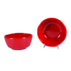 Thumbnail image #1 for Thunder Group Classic 39055PR Melamine Bowl, 19 oz, 5-5/8 in Diameter, 2-1/2 in Deep, Red Case of 4 Dozen