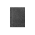 Thumbnail image #1 for Risch Chicago CMBFF-HAR 5.5X8.5 Faux-Leather Hardback Menu Board, 5-1/2" x 8-1/2", 3-Hole Binder Case of 25