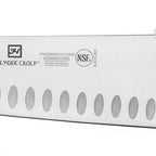 Thumbnail image #1 for Thunder Group SLKF412WT 10-Inch Hollow-Ground German Steel Chef's Knife with White Polypropylene Handle Case of 6