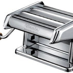 Thumbnail image #6 for Matfer Bourgeat 073140 Manual Countertop Pasta Machine with 3 Cutters, Detachable Handle and Table Clamp