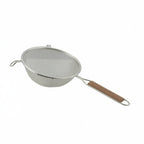 Thumbnail image #1 for Libertyware WHSSM6 6-Inch Stainless Steel Medium Single-Mesh Strainer with Wood Handle Case of 48