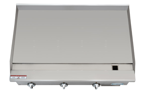 Product image #6 for KoolMore 36-Inch 3-Burner Natural Gas Commercial Griddle, 90,000 BTU