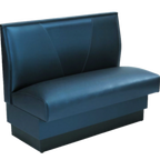Thumbnail image #1 for ATSMFG ATS AT&S-ASD-W42-VS GR7 MFG Single Upholstered Booth, 30"L x 42"H, V-Shape Back, Removable Sinuous Spring Seat