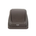 Thumbnail image #1 for CAC China TCSL-D23BN 23 Gallon Brown Plastic Swing Dome Trash Can Lid Case of 4