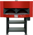 Thumbnail image #5 for Marra Forni MS83-31G Square Gas-Fired Brick Pizza Oven with Stand, 83 x 31 Inch Deck