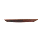 Thumbnail image #2 for G.E.T. Checkered - EGS ECO1111R-CK 11 in Round Melamine Plate, Checkered Wood Pattern, Natural Case of 6