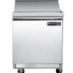 Thumbnail image #1 for Maxximum Maxx Cold MVR29SHC Salad and Sandwich Prep Table, 29"W, 1 Solid Door, 8 1/6 GN Pans, Stainless Steel Exterior