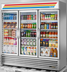 Thumbnail image #8 for True GDM-72-HC~TSL01 Three-Section Glass Door Refrigerated Merchandiser, Standard Look, Self-Contained Bottom-Mount