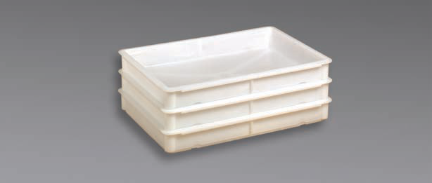Product image #2 for 18 x 26 x 3-1/8 Inch Dough Box, Teflon Co-Polymer, Warm White