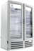 Thumbnail image #5 for Beverage-Air Marketeer 16.77 Cu. Ft. White Two-Door Reach-In Glass Door Merchandiser