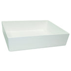 Thumbnail image #1 for TableCraft Products CW4038CBL Rectangular Coated Cast Aluminum Mixing Bowl, 6 qt, Cobalt Blue
