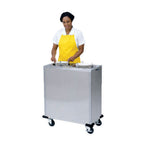 Thumbnail image #1 for Lakeside Manufacturing Adjust-a-Fit 905 Unheated Enclosed 2-Tube Mobile Dish Dispenser