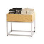 Thumbnail image #1 for Cal-Mil Milo 23800-6-49 Open-Frame Chrome Buffet Riser, 6"W x 10"D x 6"H