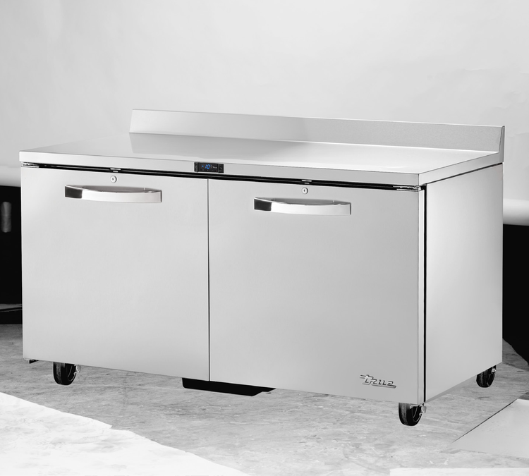 Product image #5 for True SPEC SERIES 60-Inch Two-Section Worktop Freezer with Solid Doors, -10°F, Rear-Mounted Self-Contained Refrigeration