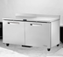 Thumbnail image #5 for True SPEC SERIES 60-Inch Two-Section Worktop Freezer with Solid Doors, -10°F, Rear-Mounted Self-Contained Refrigeration