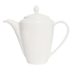 Thumbnail image #1 for Steelite International Steelite Performance, Simplicity 11010830 30 oz Ceramic Coffee Pot with Lid