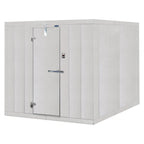 Thumbnail image #1 for Norlake Fast-Trak FTF77819-X Indoor Freezer Walk-In, 8' x 19' x 7'7", Remote Refrigeration, Coated Steel, Aluminum Interior Floor