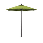 Thumbnail image #1 for California Umbrella Venture ALTO758 Octagonal Patio Umbrella, 7.5 ft, 8 Ribs, Single Wind Vent, Woodgrain Aluminum Pole