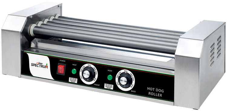 Product image #5 for Spectrum RollsRight Countertop 5-Roller Hot Dog Roller Grill, 12 Hot Dog Capacity