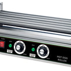 Thumbnail image #6 for Winco Spectrum™ EHDG-5R Countertop 5-Roller Hot Dog Grill, 12-Hot-Dog Capacity, Stainless Steel, Dual Thermostatic Controls