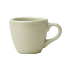 Thumbnail image #1 for International Tableware Roma RO-35 Ceramic Coffee Cup, 3-1/2 oz, Handle, Rolled Edge Case of 3 Dozen