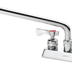 Thumbnail image #4 for Krowne Royal Series 15-310L Low-Lead Deck-Mount Manual Faucet, 4-Inch Centers, 10-Inch Swing Spout, Ceramic Valve Case of 12