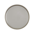 Thumbnail image #1 for Cal-Mil 22017-10-102 Round Ash Melamine Plate, Wide Rim, 10" Dia x 1.5" H Case of 6