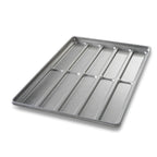 Thumbnail image #1 for Chicago Metallic Bakeware 41052 10-Compartment Hoagie Roll Pan, Coated Aluminized Steel, 12-Inch Capacity Case of 6