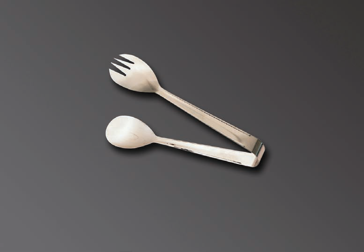 Product image #4 for American Metalcraft 8-Inch Stainless Steel Salad/Pastry Serving Tongs