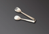 Thumbnail image #4 for American Metalcraft 8-Inch Stainless Steel Salad/Pastry Serving Tongs