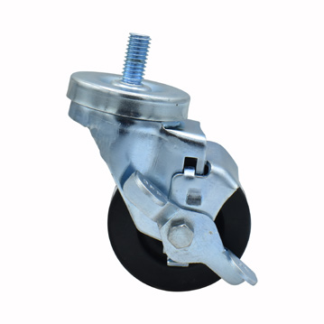 Product image #2 for BK Resources 3SBR-4ST-HR-TLB Shelf Casters & Leveling Feet