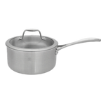 Thumbnail image #1 for Zwilling J.A. Henckels Spirit 1016733 4 qt Stainless Steel/Aluminum Saucepan with Tempered Glass Lid, Induction-Ready