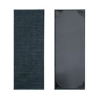 Thumbnail image #1 for Risch Rattan RATTAN-1V 4.25X11 Basket-Woven Hardback Menu Cover, Single View, 4-1/4" x 11" Case of 25