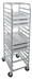 Thumbnail image #5 for Channel Manufacturing Aluminum End-Load Pizza Pan and Dough Box Rack, 15-Pan Capacity, 4-Inch Centers, 70-Inch High
