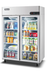 Thumbnail image #6 for 2-Section Glass Door Reach-In Refrigerator, 43.2 Cu. Ft., Top-Mount Self-Contained, Stainless Steel