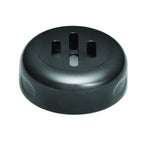 Thumbnail image #1 for TableCraft Products C260SLTBK Replacement Slotted Top for 260 Shaker, Black Polypropylene Case of 72