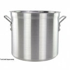 Thumbnail image #1 for Tuxton China Tuxware WATW-768 24 qt Aluminum Stock Pot with Solid Aluminum Handle