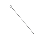 Thumbnail image #1 for Thunder Group SLOK010 Stainless Steel Skewer, 10 in, Oval, Looped Handle, Pointed End Case of 24 Dozen