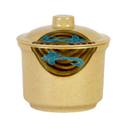 Thumbnail image #1 for Thunder Group Wei 3504J Melamine Bowl with Lid, 14 oz, 4-1/4" Diameter Case of 6 Dozen
