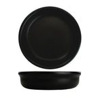 Thumbnail image #1 for International Tableware OB-55-B Round Black Ceramic Crème Brûlée Dish, 8 oz, 5-1/8" Diameter 1 Dozen