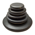 Thumbnail image #1 for Korin Inc KON-122-10-8 Japanese Grilling Stone, 4-1/4" Diameter x 1"H, Round, Petalite and Cordierite