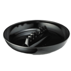 Thumbnail image #1 for TableCraft Products 341B-1 7-Inch Black Phenolic Ashtray, Dishwasher Safe Case of 12